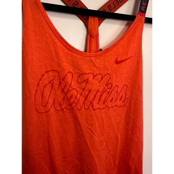 Nike Ole Miss Rebels Primetime Racerback Tri-Blend Tank Women's Medium NWT - Picture 2 of 9